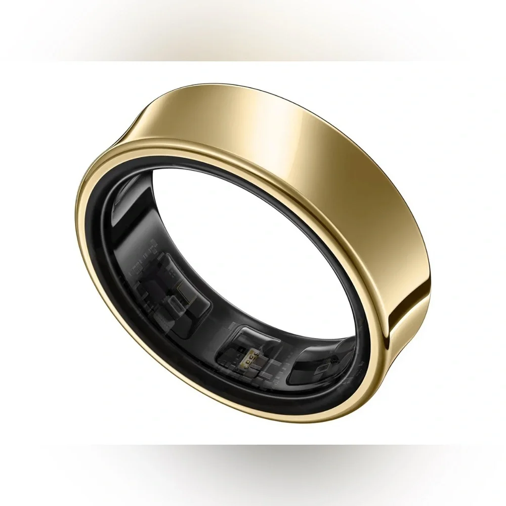 Samsung Gold Smart Ring New open box and the box Alittle damage